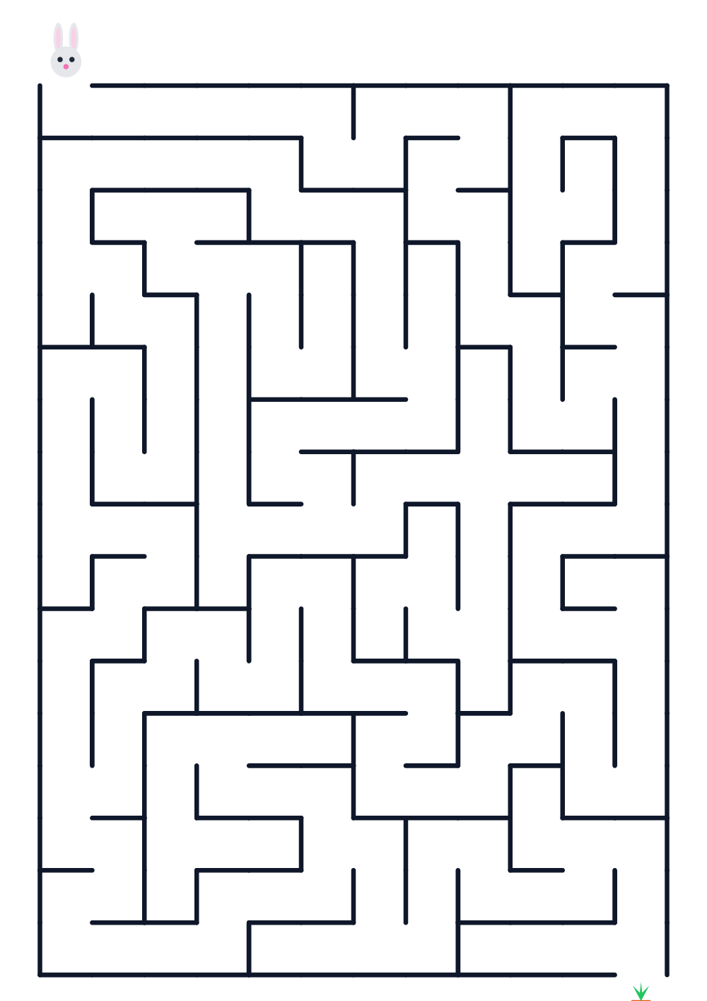 Maze for kids — medium #188