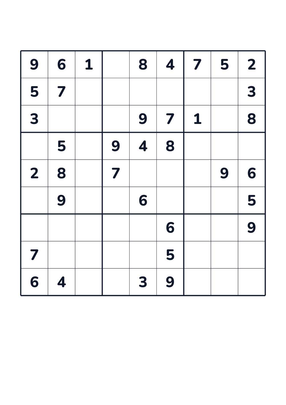 Sudoku for kids — expert #682