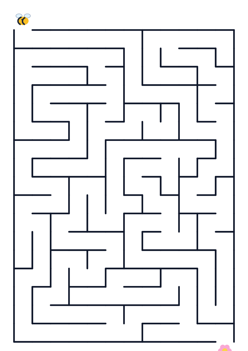 Labyrinth für Kinder — mittel #177