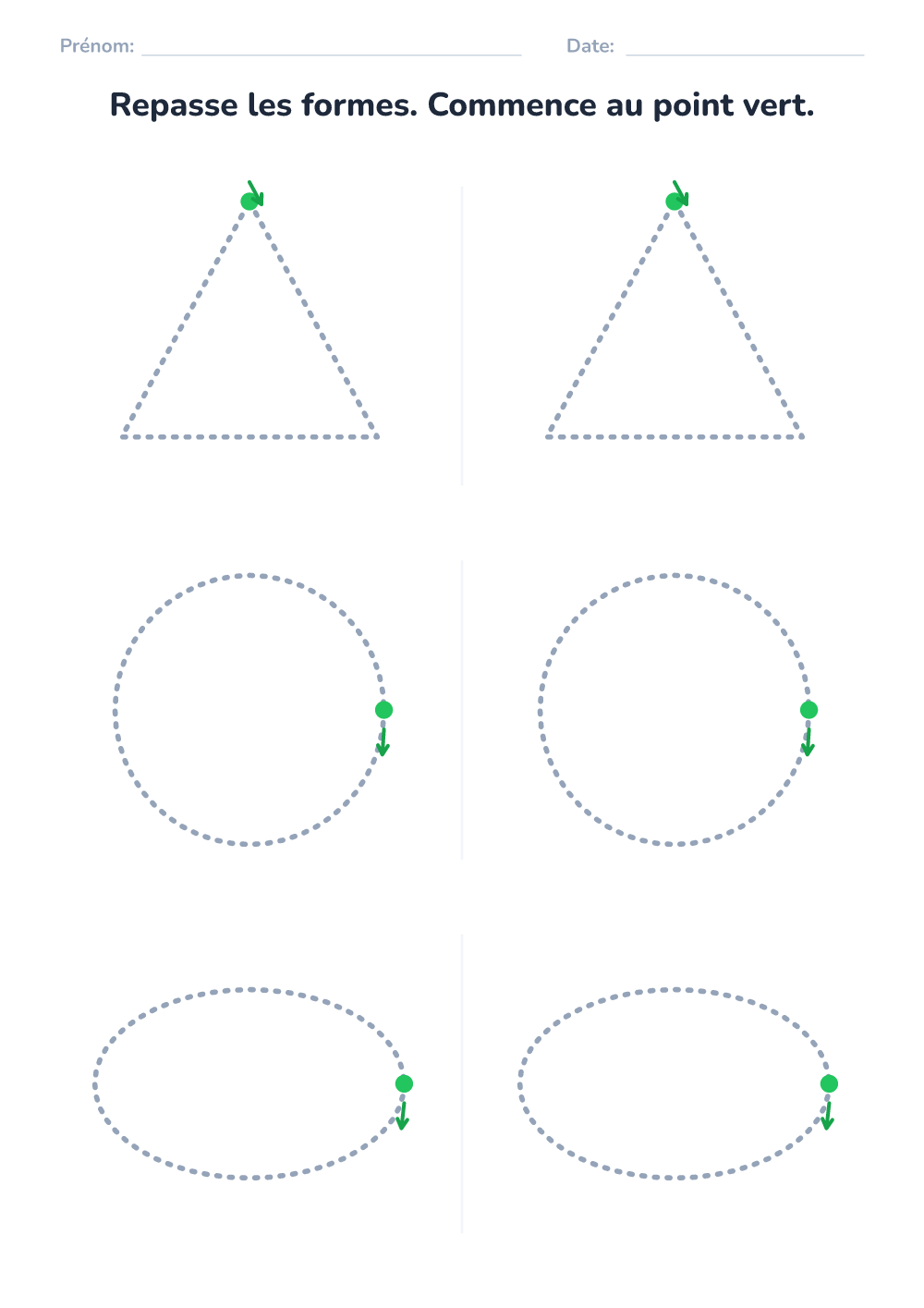 Tracer les formes