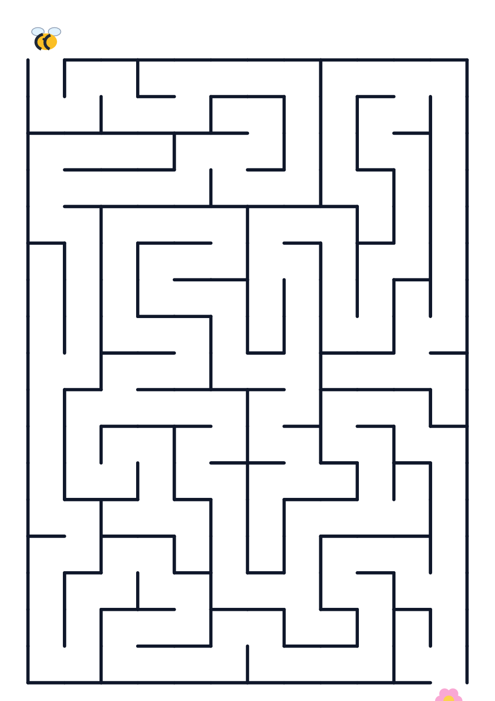 Labyrinthe pour enfants — moyen #209