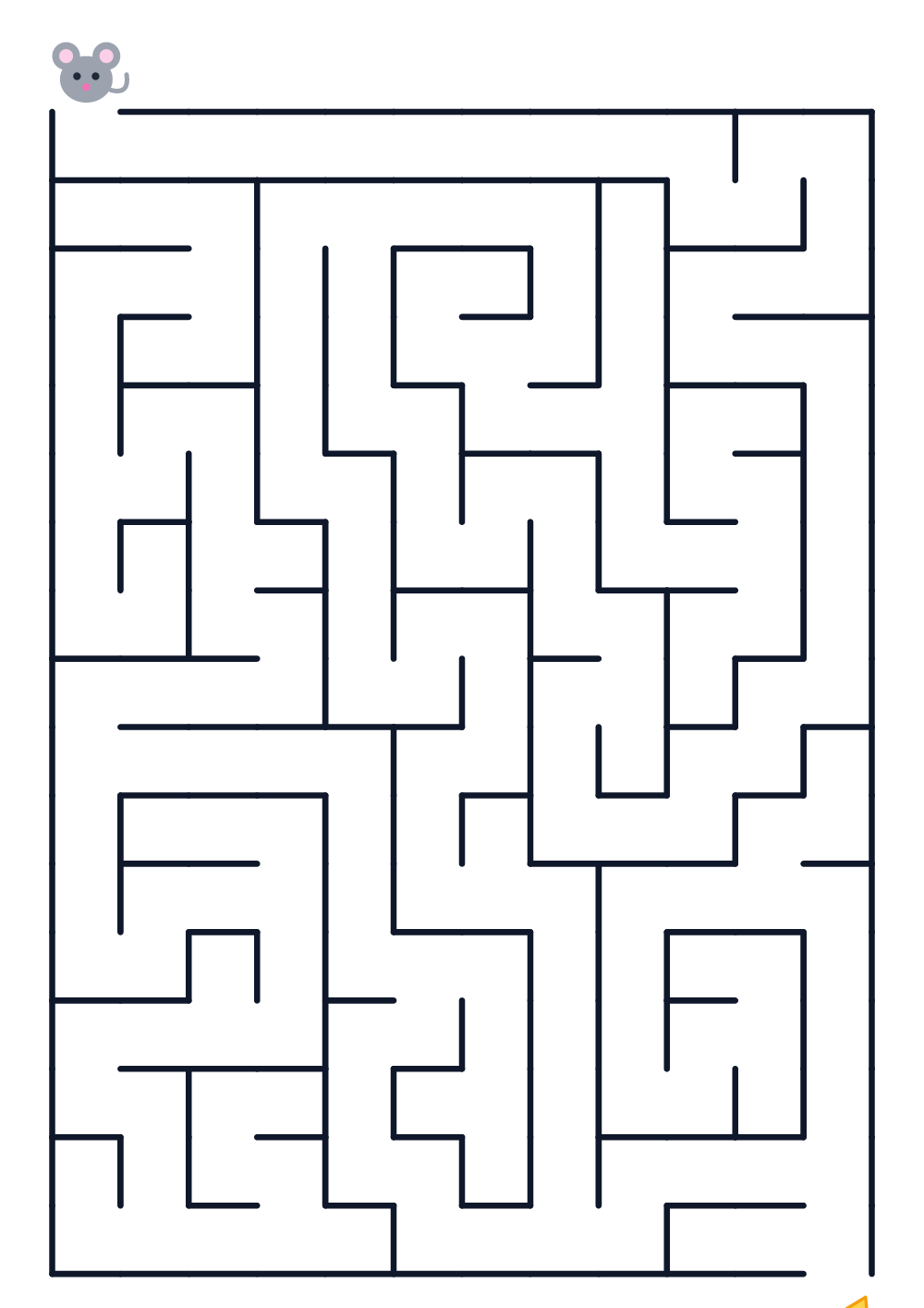 Labyrinthe pour enfants — moyen #740