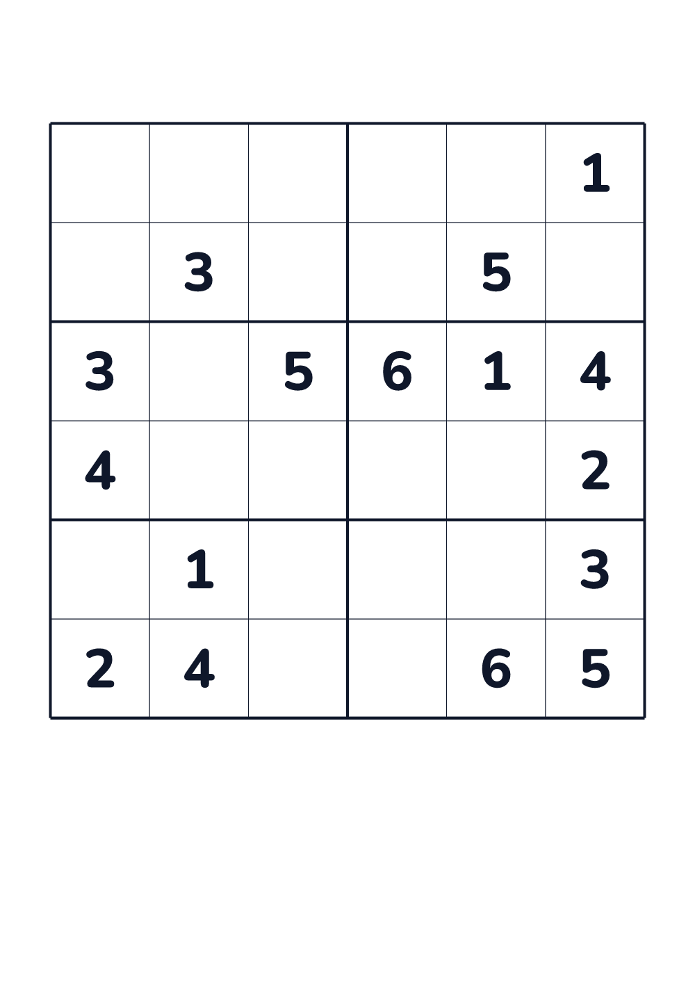 Sudoku for kids — hard #900