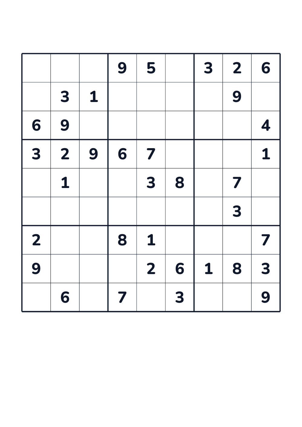 Sudoku for kids — expert #670