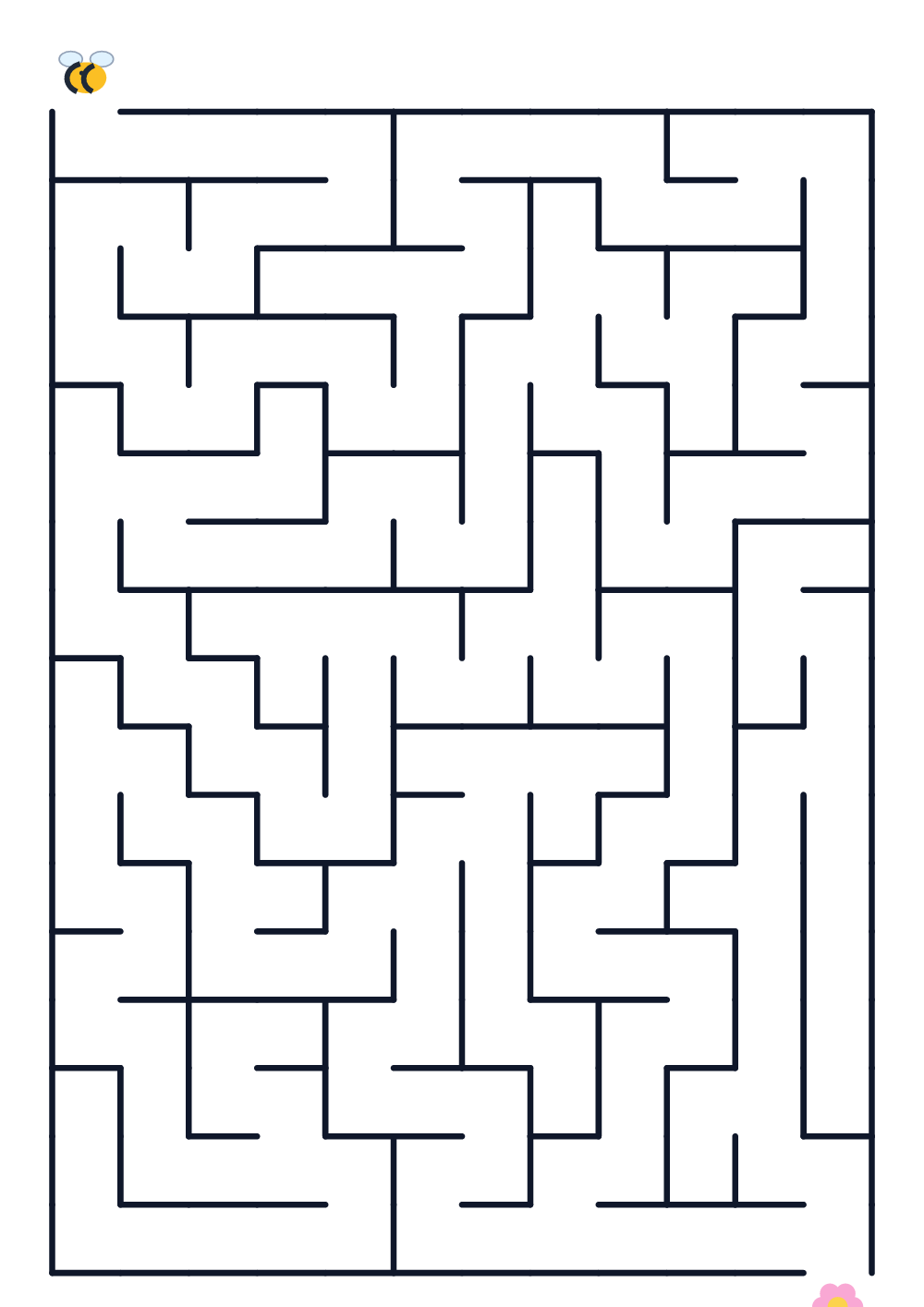 Labyrinth für Kinder — mittel #621