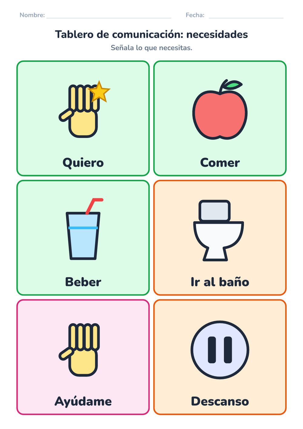 Tablero de comunicación