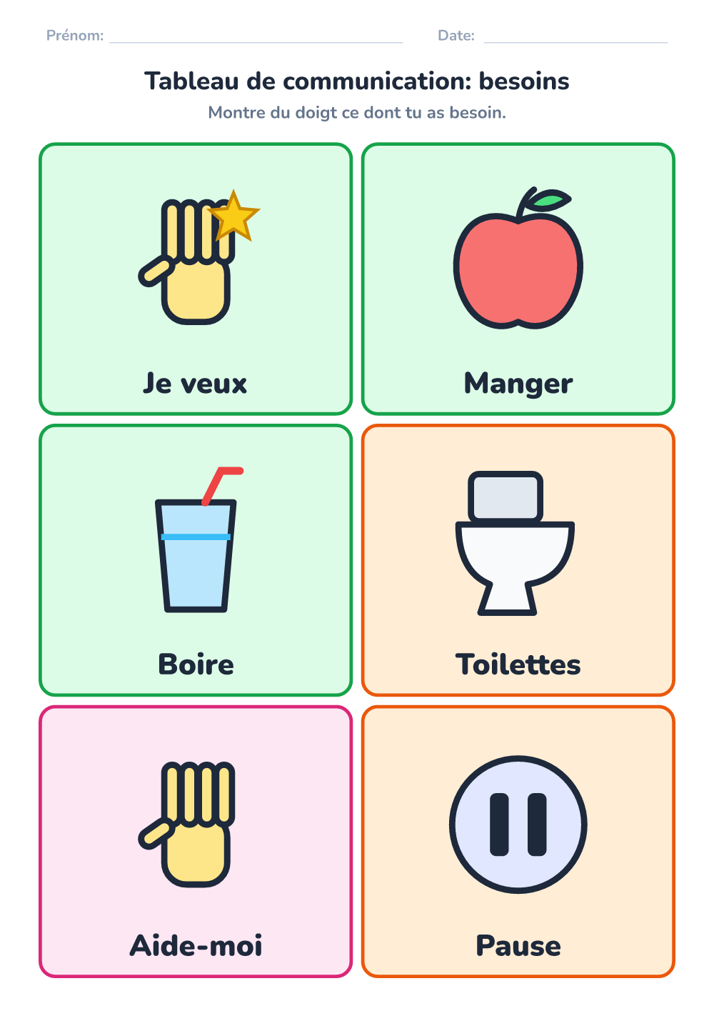 Tableau de communication