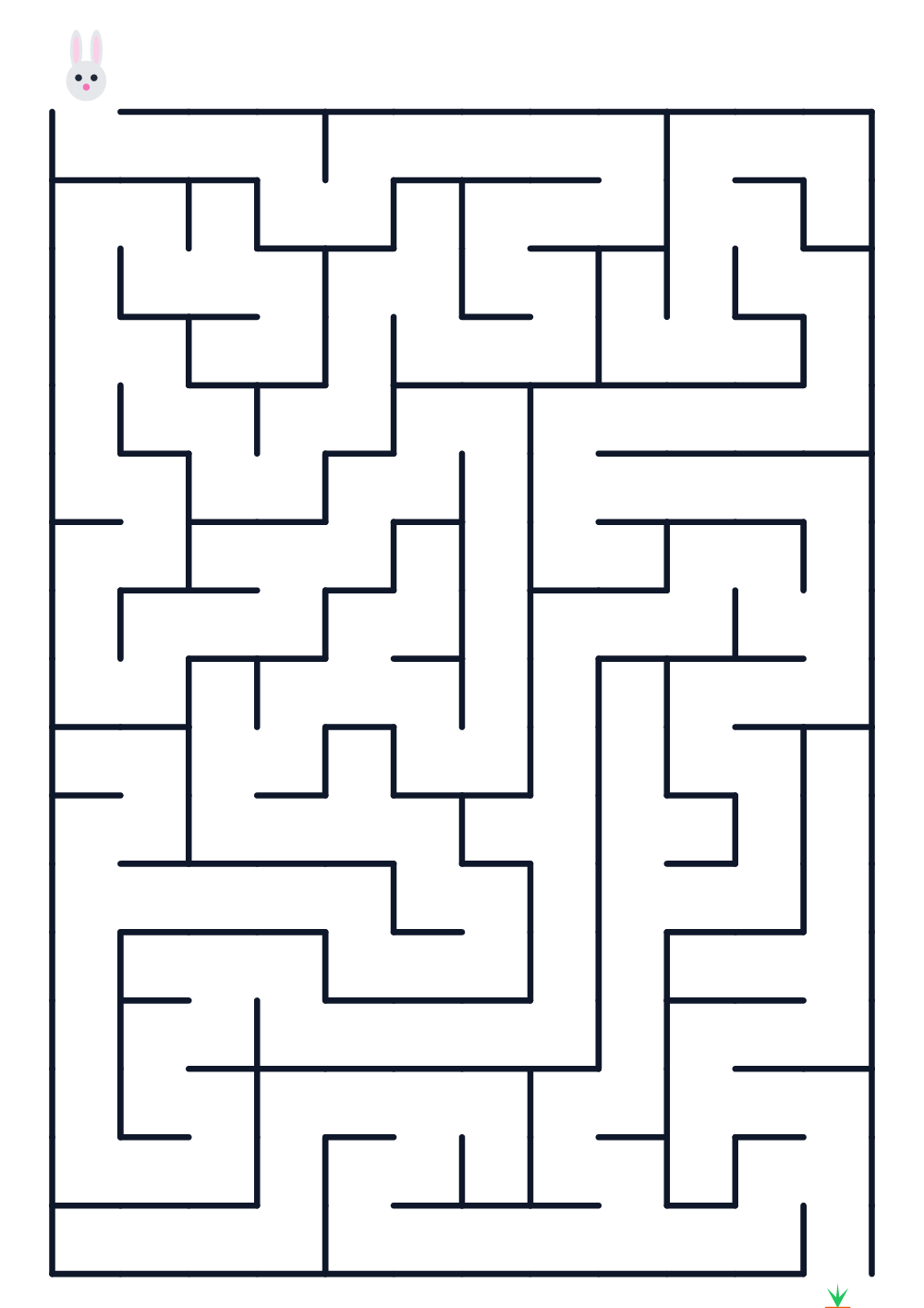 Maze for kids — medium #544