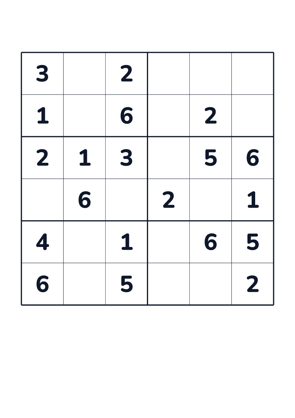 Sudoku dla dzieci — średni #209