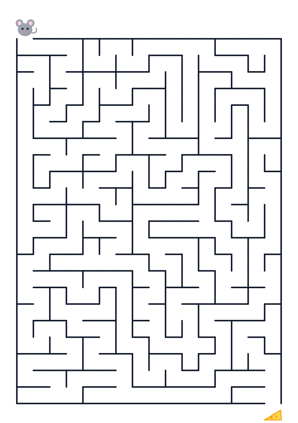 Maze for kids — hard #466