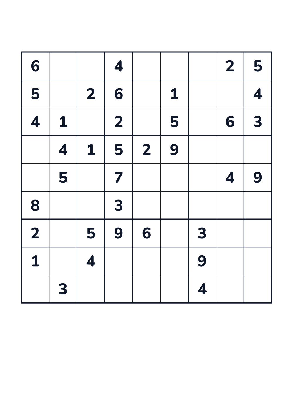 Sudoku for kids — expert #535