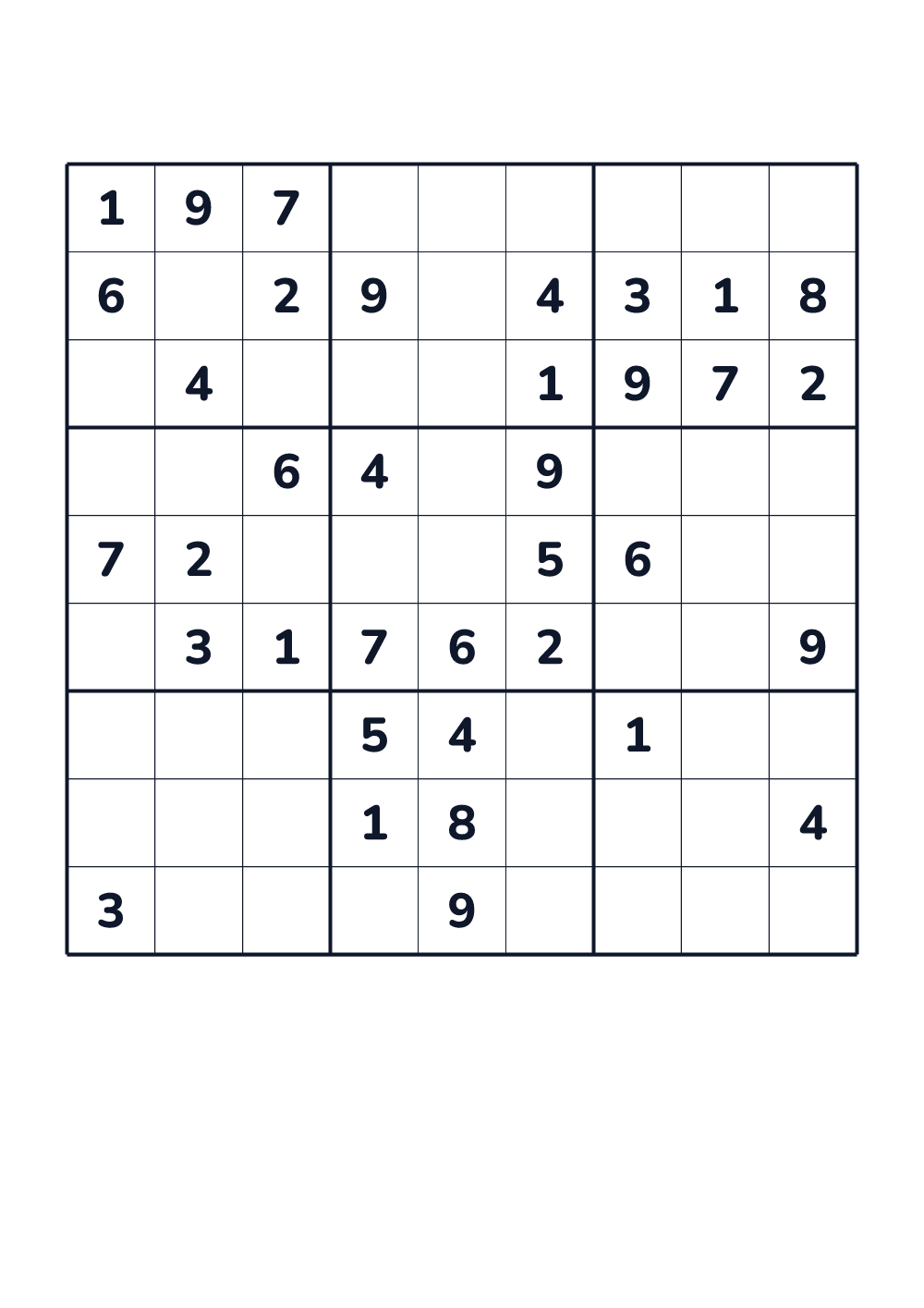 Sudoku dla dzieci — bardzo trudny #498